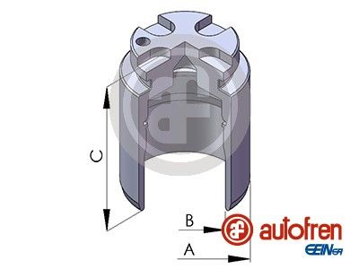 AUTOFREN SEINSA Поршень, корпус скобы тормоза D025408